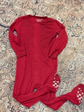 Magnetic Me Red Kids One-Piece Footie